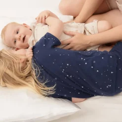 Woolbabe Summer Pyjama Top Tekapo Stars Clearance