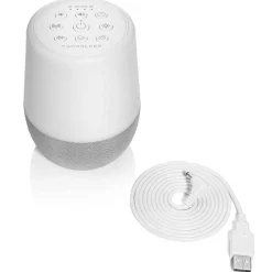 YogaSleep Duet White Noise Machine with Night Light and Wireless Speaker Fashion